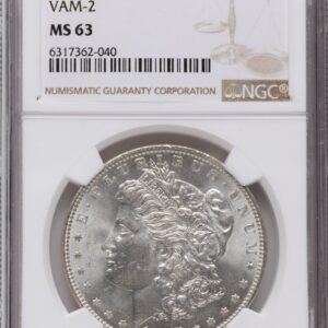 1887/6 Morgan Dollars (1887/6 $1 VAM-2, MS)