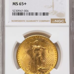 1924 Saint-Gaudens Double Eagles (1924 $20 Saint NGC Plus)