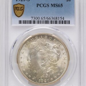 1921-S Morgan Dollars (1921-S S$1 PCGS Secure)
