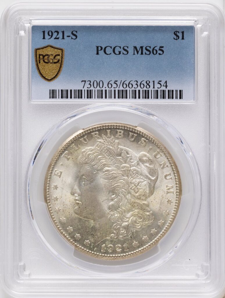 1921-S Morgan Dollars (1921-S S$1 PCGS Secure)