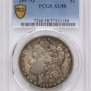 1897-O Morgan Dollars (1897-O S$1 PCGS Secure)