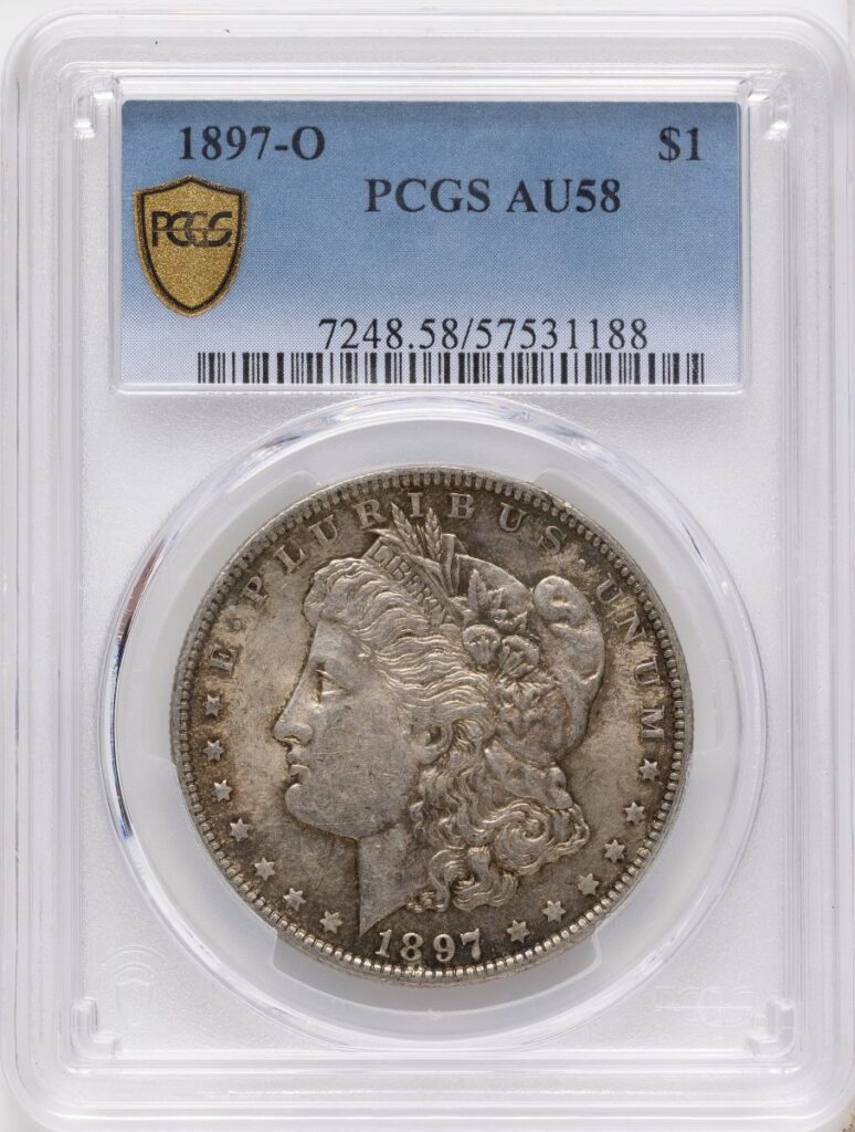 1897-O Morgan Dollars (1897-O S$1 PCGS Secure)
