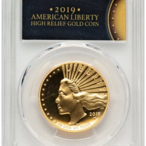 2019-W Modern Bullion Coins (2019-W G$100 American Liberty High Relief, Enhanced, PL FS 2019 HR Label)