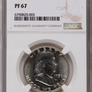 1950 Proof Franklin Half Dollars (1950 50C)