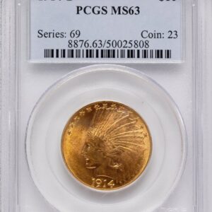 1914-D Indian Eagles (1914-D $10)
