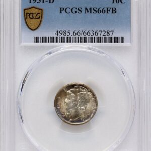1931-D Mercury Dimes (1931-D 10C, FB PCGS Secure)