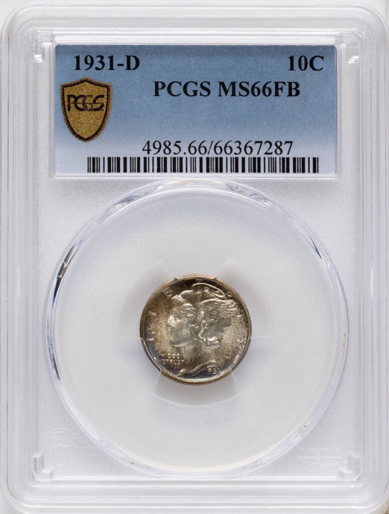 1931-D Mercury Dimes (1931-D 10C, FB PCGS Secure)