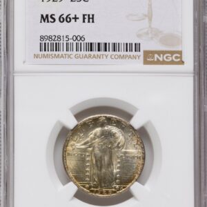 1929 Standing Liberty Quarters (1929 25C, FH NGC Plus)