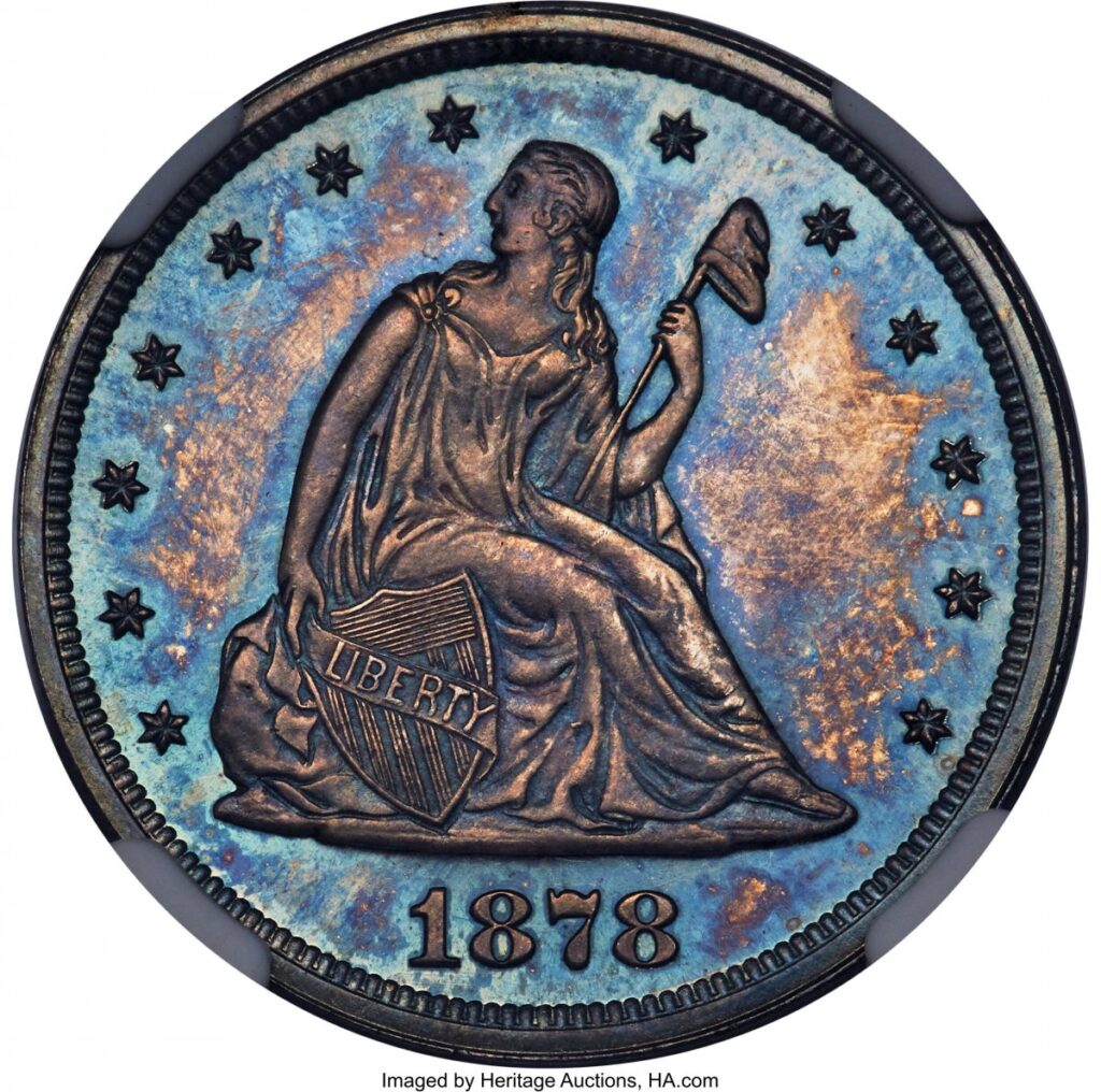 1878 Proof Twenty Cent Pieces (1878 20C)