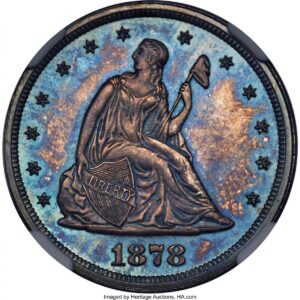 1878 Proof Twenty Cent Pieces (1878 20C)