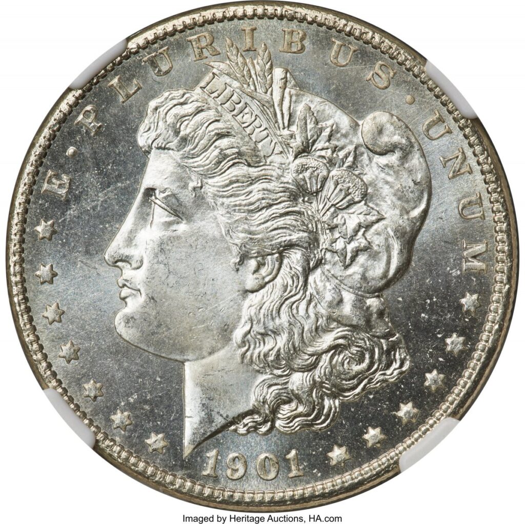 1901-O Morgan Dollars (1901-O S$1 NGC Plus)