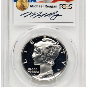 2018-W Modern Bullion Coins (2018-W Palladium Eagle 1 oz, PR FS Reagan Legacy Series Michael Reagan)