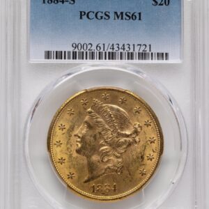 1884-S Liberty Double Eagles (1884-S $20)