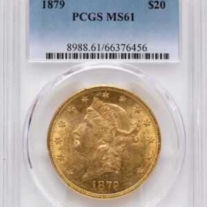 1879 Liberty Double Eagles (1879 $20)