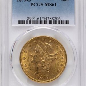 1879-S Liberty Double Eagles (1879-S $20)