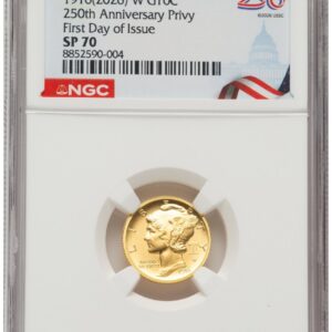 1000 Modern Bullion Coins (2026 2 Coin Best of the Mint 1916 Mercury Dime Gold 1/10 oz and Silver 1 oz Medal Set FDI America 250 Congress Building Label)