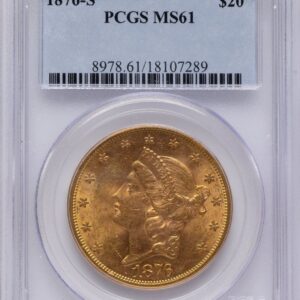 1876-S Liberty Double Eagles (1876-S $20)