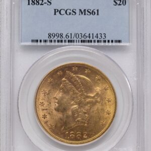 1882-S Liberty Double Eagles (1882-S $20)