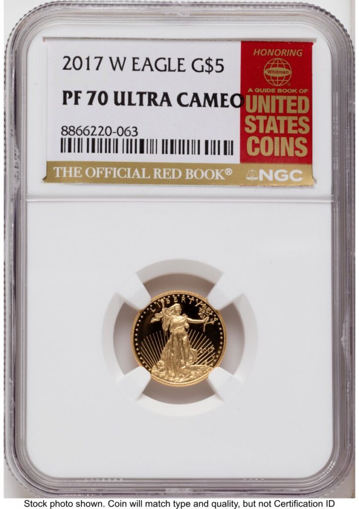 2017-W Modern Bullion Coins (2017-W Proof Gold Eagle 1/10 oz Red Book)