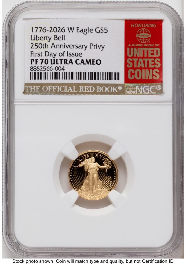 2026-W Modern Bullion Coins (2026-W Proof Gold Eagle 1/10 oz FDI Red Book)