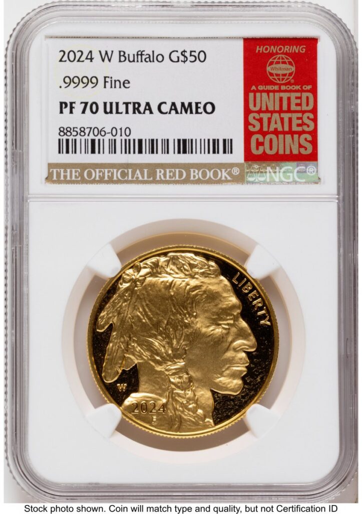 2024-W Modern Bullion Coins (2024-W Proof Gold Buffalo 1 oz Red Book)