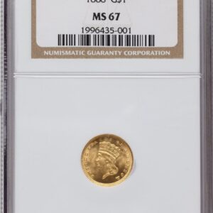1888 Gold Dollars (1888 G$1)