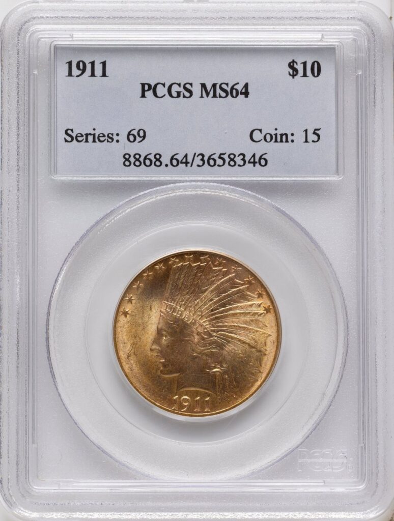 1911 Indian Eagles (1911 $10)
