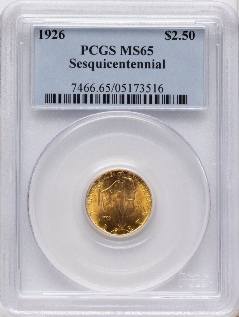 1926 Commemorative Gold (1926 $2 1/2 SESQUI)