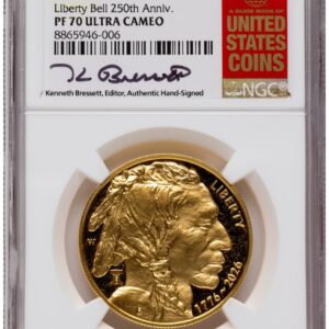 2026-W Modern Bullion Coins (2026-W Proof Gold Buffalo 1 oz FDI Kenneth Bressett Red Book)