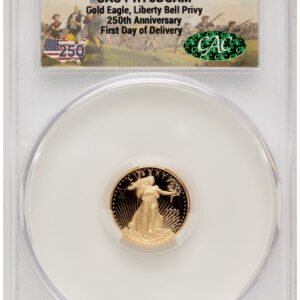 2026-W Modern Bullion Coins (2026-W Proof Gold Eagle 1/10 oz First Day of Delivery America 250)