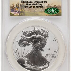 2026-W Modern Bullion Coins (2026-W Enhanced Silver Eagle 1 oz First Day of Delivery America 250)