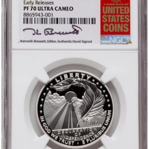 2026-W Modern Bullion Coins (2026-W Proof Platinum Eagle 1 oz ER Kenneth Bressett Red Book)