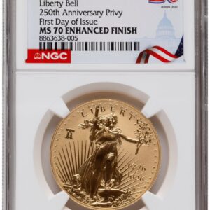2026-W Modern Bullion Coins (2026-W Enhanced Gold Eagle 1 oz FDI America 250 Congress Building Label)