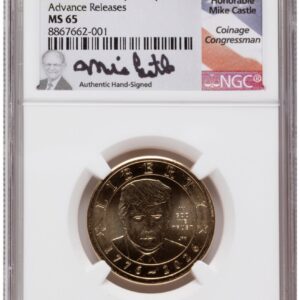 2026 Modern Bullion Coins (2026 Semiquincentennial President Donald J. Trump $1 AR Mike Castle)