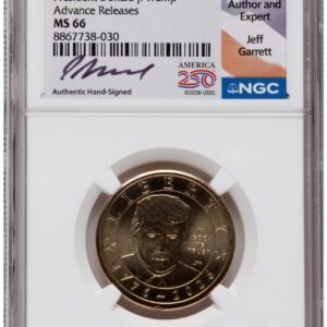 2026 Modern Bullion Coins (2026 Semiquincentennial President Donald J. Trump $1 AR Jeff Garrett America 250)