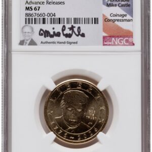 2026 Modern Bullion Coins (2026 Semiquincentennial President Donald J. Trump $1 AR Mike Castle)