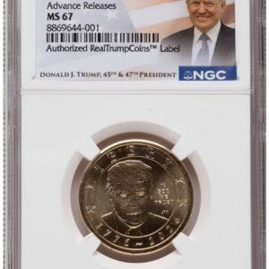 2026 Modern Bullion Coins (2026 Semiquincentennial President Donald J. Trump $1 AR Trump Label)