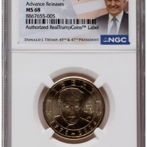 2026 Modern Bullion Coins (2026 Semiquincentennial President Donald J. Trump $1 AR Trump Label)