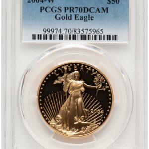 2004-W Modern Bullion Coins (2004-W Proof Gold Eagle 1 oz Blue Gradient)