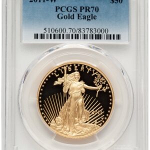 2011-W Modern Bullion Coins (2011-W Proof Gold Eagle 1 oz Blue Gradient)