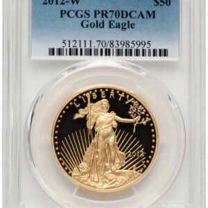 2012-W Modern Bullion Coins (2012-W Proof Gold Eagle 1 oz Blue Gradient)