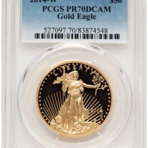 2014-W Modern Bullion Coins (2014-W Proof Gold Eagle 1 oz Blue Gradient)
