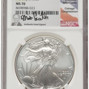 2026 Modern Bullion Coins (2026 Silver Eagle FDI Mike Castle)