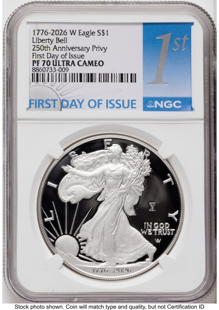 2026-W Modern Bullion Coins (2026-W Proof Silver Eagle 1 oz FDI 1ST)