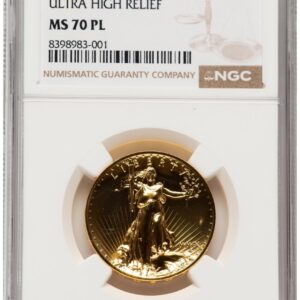 2009 Modern Bullion Coins (2009 G$20 Ultra High Relief, PL Brown Label)