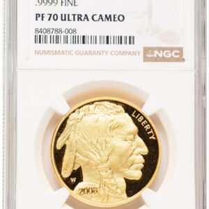 2008-W Modern Bullion Coins (2008-W Proof Gold Buffalo 1 oz Brown Label)