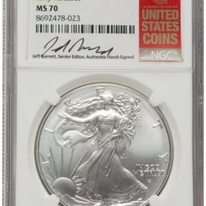 2026 Modern Bullion Coins (2026 Silver Eagle ER Jeff Garrett Red Book)