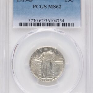 1919-D Standing Liberty Quarters (1919-D 25C)