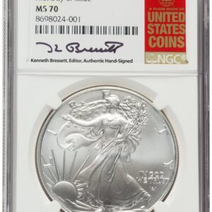 2026 Modern Bullion Coins (2026 Silver Eagle FDI Kenneth Bressett Red Book)