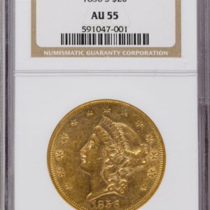 1856-S Liberty Double Eagles (1856-S $20)